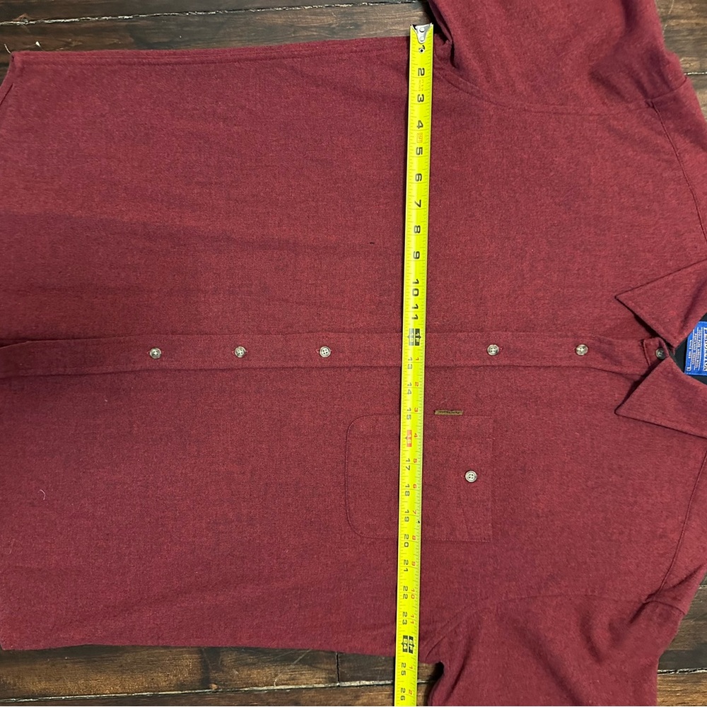 Pendleton (L) Men's Solid Maroon Elbow Patch Trai… - image 2